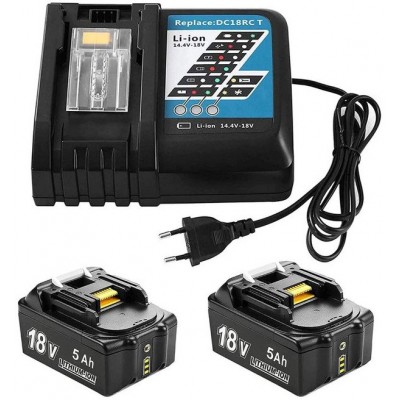 POWER SUPPLY KIT + 2 BATTERIES 18V