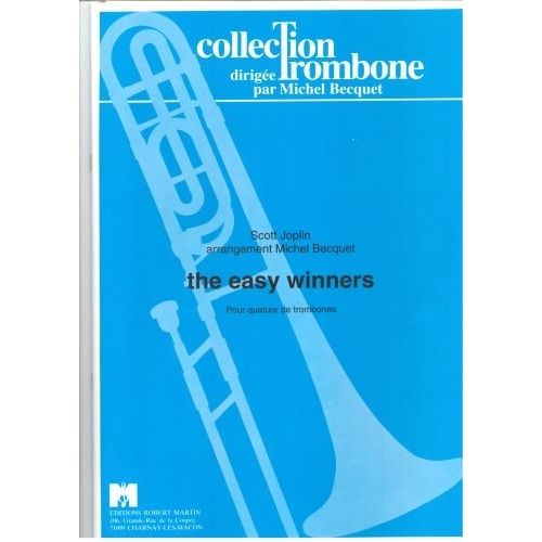 JOPLIN S. - THE EASY WINNERS, 4 TROMBONES