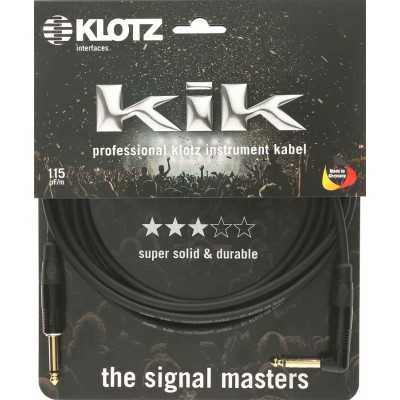 KIKKG PRO 6M BLACK STRAIGHT/ANGLED