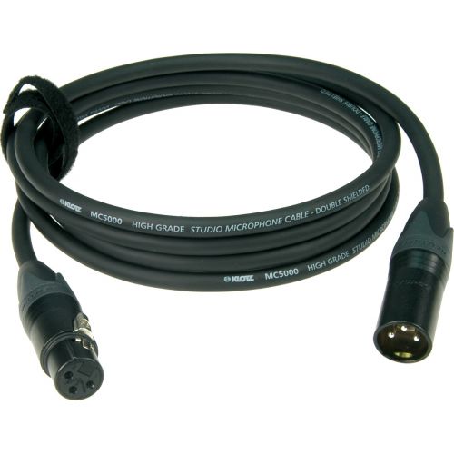 KLOTZ M5 3 M CABLE MICRO HAUT DE GAMME NOIR