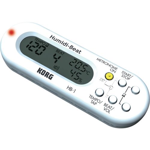 KORG TUNERS HB-1WH HUMIDI-BEAT BLANC