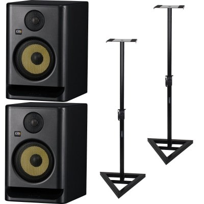 KRK ROKIT RP5 G5 STAND BUNDLE