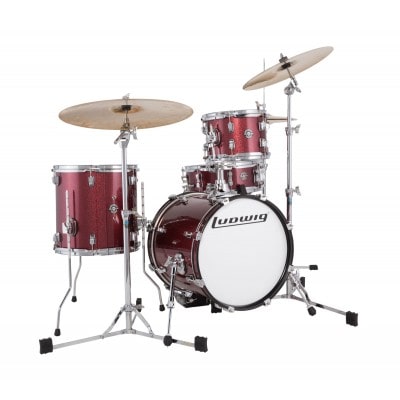 LUDWIG DRUMS BREAKBEATS RED WINE SPARKLE (BORDEAUX)