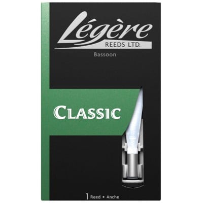 LEGERE SYNTHETIC FRENCH BASSOON REED - MEDIUM HARD