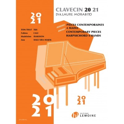 MORABITO LAURE - CLAVECIN 20-21 - PIECES CONTEMPORAINES 4 MAINS