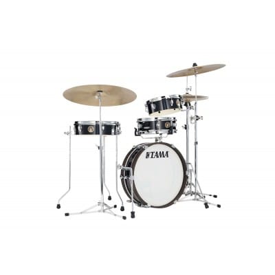 TAMA CLUB-JAM PANCAKE JAZZ 18 BASS DRUM HAIRLINE BLACK