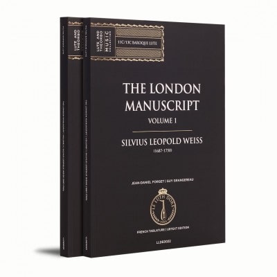 LE LUTH DORÉ WEISS SILVIUS LEOPOLD - LE MANUSCRIT DE LONDRES VOL.1 A 2