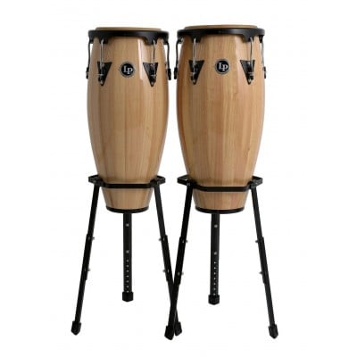 LP LATIN PERCUSSION SET CONGAS ASPIRE 10" - 11" LPA646B-AW