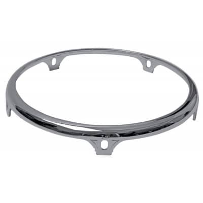 LP LATIN PERCUSSION CERCLE CONGA COMFORT CURVE II - Z SERIES (EXTENDED COLLAR) CHROME 11" QUINTO - 5 TROUS