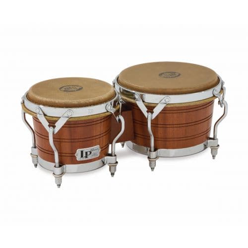 LP LATIN PERCUSSION LP1964 - BONGOS ORIGINAL 1964 - MAHOGANY 