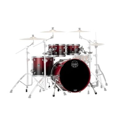 MAPEX SATURN STAGE 22 SCARLET FADE