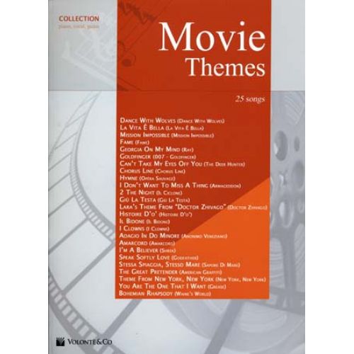  Movie Themes Collection 25 Songs - Pvg