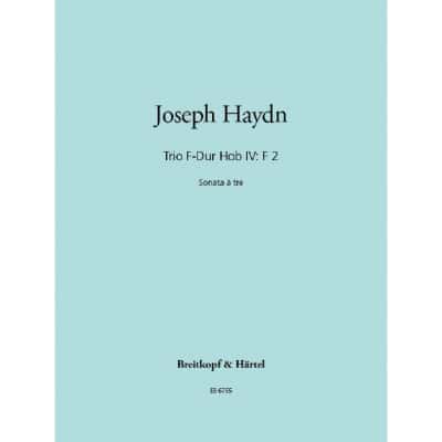  Haydn Joseph - Trio F-dur Hob Iv: F 2 - Guitar, Violin, Cello