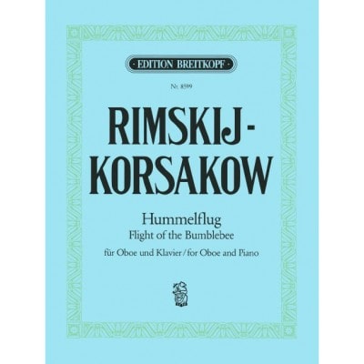 RIMSKY-KORSAKOV - FLIGHT OF THE BUMBLEBEE - ARRANGEMENTS - HAUTBOIS ET PIANO