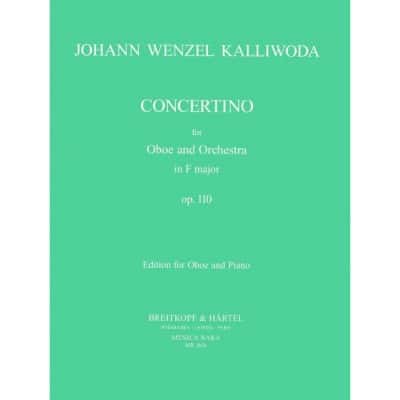  Kalliwoda J.w. - Concertino Op. 110 - Hautbois, Piano