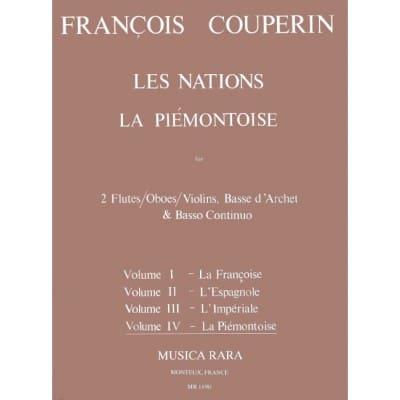  Couperin F. - Les Nations Iv