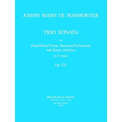 BOISMORTIER - TRIOSONATE IN D-DUR OP. 37/3