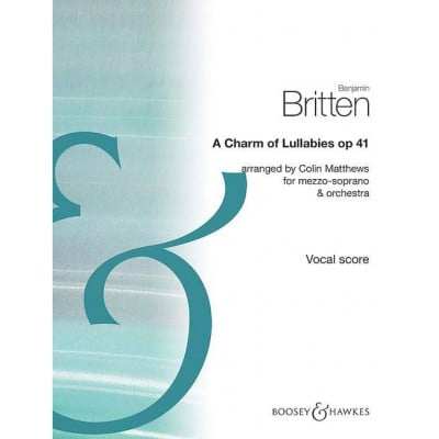  Britten B. - A Charm Of Lullabies Op. 41 - Voix