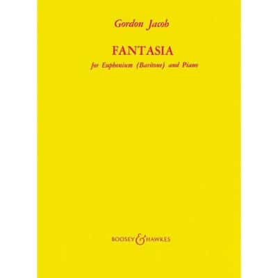 BOOSEY & HAWKES JACOB - FANTASIA - EUPHONIUM (BARITONE) ET BET