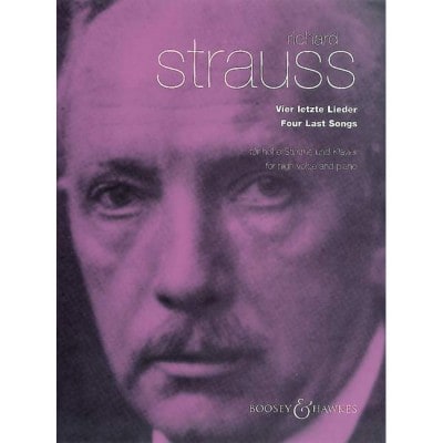 BOOSEY & HAWKES STRAUSS - FOUR LAST SONGS O. OP. AV 150 - HIGH VOICE ET ORCHESTRE