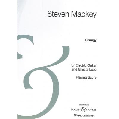 BOOSEY & HAWKES MACKEY - GRUNGY - ELECTRIC GUITARE ET EFFECTS LOOP