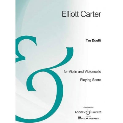  Carter E. - Tre Duetti - Violon