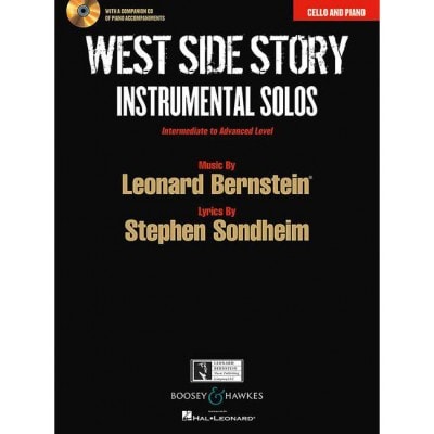 BOOSEY & HAWKES BERNSTEIN LEONARD - WEST SIDE STORY - CELLO AND PIANO