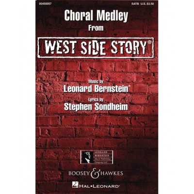 BERNSTEIN - WEST SIDE STORY - CHOEUR MIXTE (SATB) ET INSTRUMENTS