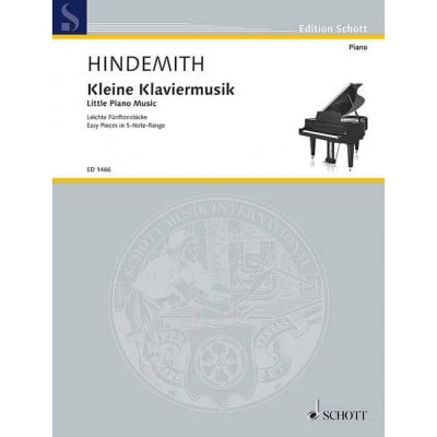  Hindemith Paul - Little Piano Music Op. 45/4 - Piano