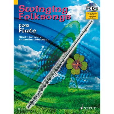  Swinging Folksongs + Cd - Flute