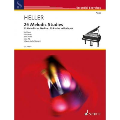  Heller S.- 25 Melodic Studies Op.45- Piano