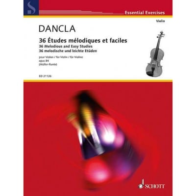 DANCLA C. - 36 MELODIOUS AND EASY STUDIES OP. 84 - VIOLON