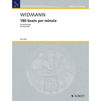  Widmann J. - 180 Beats Per Minute - Ensemble Cordes