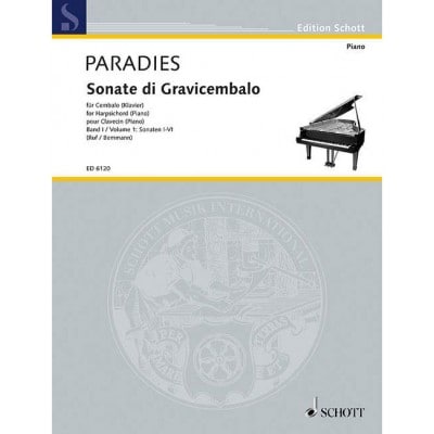  Paradies Pietro Domenico - Sonata For Harpsichord  Band 1 - Harpsichord (piano)