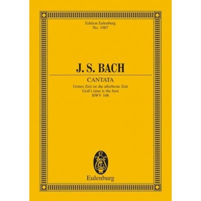  Bach J.s. - Cantata No.106 (actus Tragicus) Bwv 106 - 4 Solo Parts, Choir And Chamber Orchestra