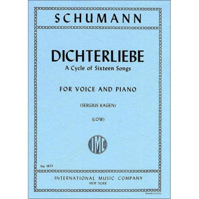  Schumann R. - Dichterliebe Op48 - Voix Basse Et Piano