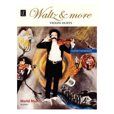 UNIVERSAL EDITION IGUDESMAN - WALTZ & MORE - 2 VIOLONS