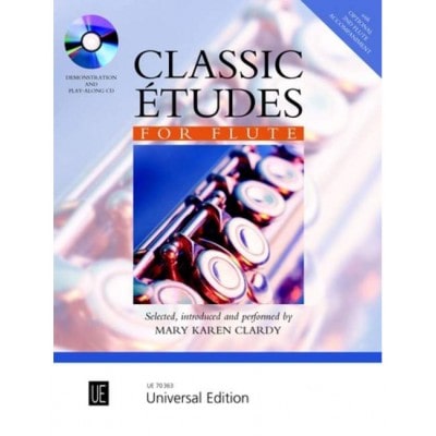  Classic Etudes With Refernce Cd - Flute 