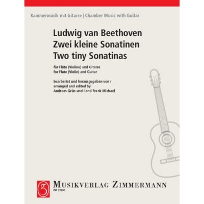 BEETHOVEN L. VAN - ZWEI KLEINE SONATINEN - FLUTE ET GUITARE