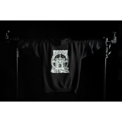 MOOG ROBOT PULLOVER HOODIE MEDIUM