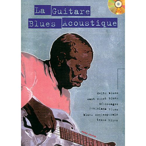  Lelong Michel - La Guitare Blues Acoustique + Cd