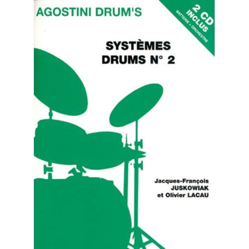 JUSKOWIAK/LACAU - SYSTEMES DRUMS N° 2 + 2 CD