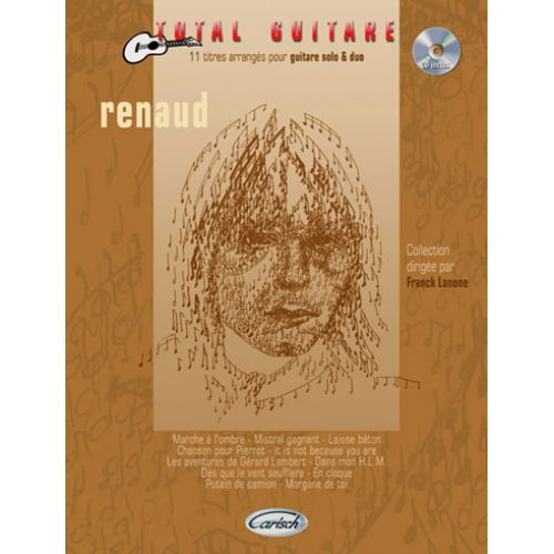 CARISCH RENAUD - COLLECTION TOTAL GUITARE + CD - GUITARE