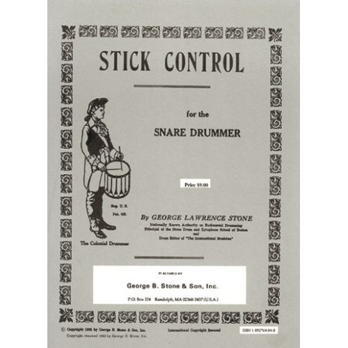  Stick Control For The Snare Drummer - Stone George Lawrence