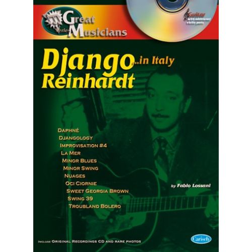 REINHARDT DJANGO - GREAT MUSICIANS + CD - GUITARE TAB