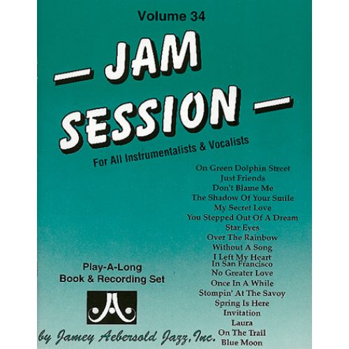 AEBERSOLD AEBERSOLD N°034 - JAM SESSION + 2 CD