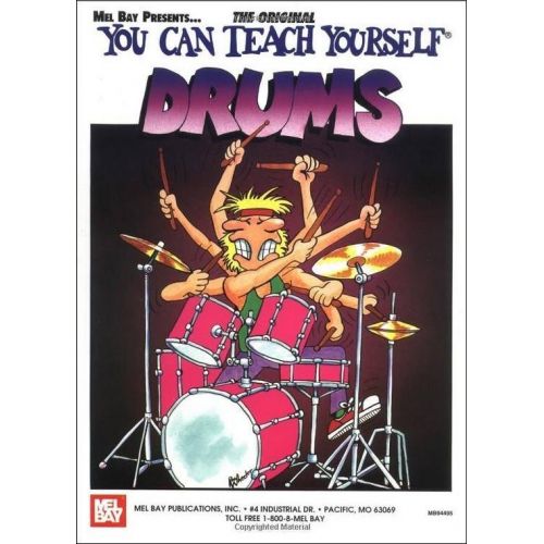  Morton James - You Can Teach Yourself Drums + Cd + Dvd - Drum Set