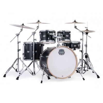 MAPEX MARS MAPLE STAGE 22 MATTE BLACK 