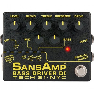 SANSAMP BASS DRIVER DI V2 PREAMPLI POUR BASSE