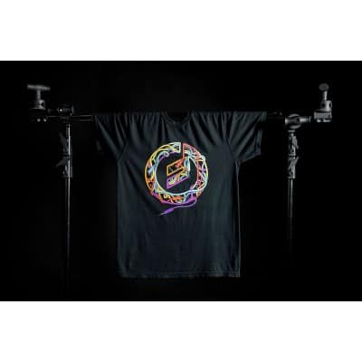 T SHIRT TANGLED ICON SHIRT BLACK, XL